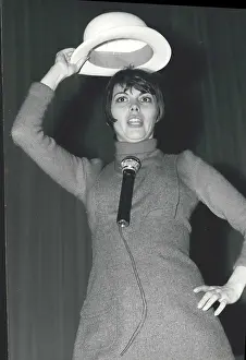 Mireille: Mireille Mathieu, French singer, Olympia music hall, Paris