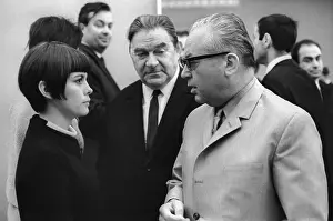 Mathieu: Mireille Mathieu, Leonid Utyosov, and Nikita Bogoslovsky