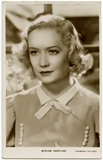 Miriam: Miriam Hopkins