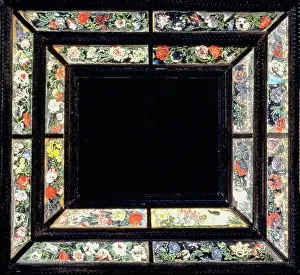 Innermost: Mirror and frame formerly in