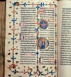 Durgell: Misal of Bishop Galceran of Vilanova. 14th century. Miniatur
