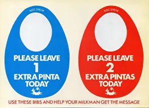 Pinta: Miscellaneous - 1950s, blue, white, red, detachable