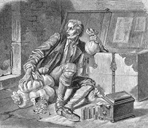 Miser: MISER GUARDS HIS MONEY
