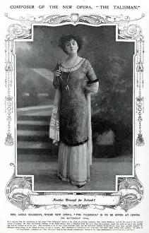 Nov19: Miss Adela Maddison, composer of new opera