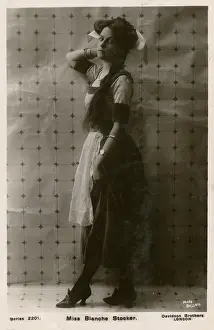 Stocker: Miss Blanche Stocker - British Stage Actress