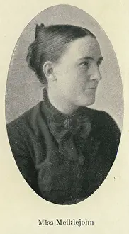Promoter: Miss Elizabeth Meiklejohn