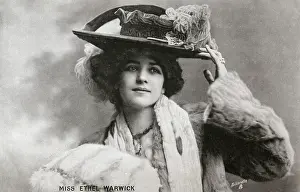 Waller: Miss Ethel Warwick - British Stage Actress