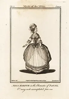 Thornthwaite: Miss Harpur in the character of Patty in the comic
