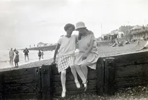Cloche: Miss Hore and friend at St Leonards