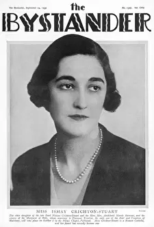 Socialite: Miss Ismay Crichton-Stuart