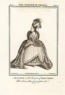 Aurelia: Miss Jane Pope in the character of Biddy Tipkin in