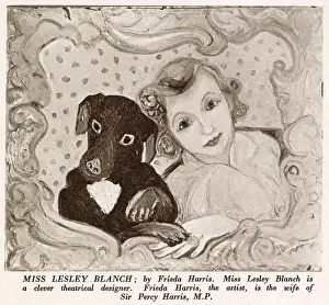 Wertheim: Miss Leslie Blanch by Frieda Harris