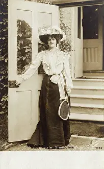 Racquets: Miss Marie Studholme