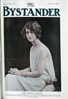 Miss Mildred Egerton, formal studio portrait