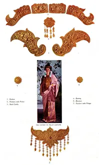 Stepney: Miss Stepney in Malay Costume