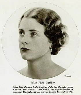 Debs: Miss Vida Cuthbert by Madame Yevonde