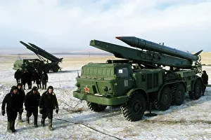 Transbaikal: Missileman during drill, 1979