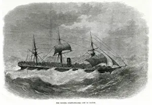 Inman: Missing screw-steamer city of Boston 1870