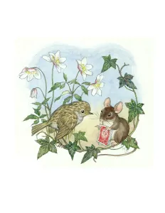 Storycard: The Missing Waistcoat - mouse with stamp
