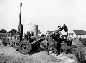 Bullet: Mission exercise of German soldiers at the Channel Coast