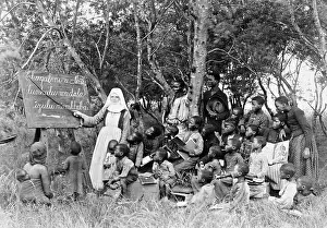 Zulu: Mission school in Bethlehem, 1910