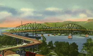 Winona: Mississippi High Bridge. Winona