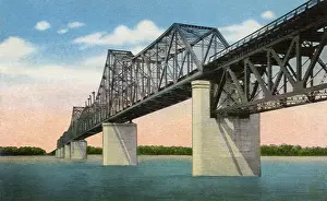 Consists: Mississippi River Bridge. Vicksburg