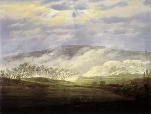 Caspar: Mist in the Elbe Valley, by Caspar David Friedrich