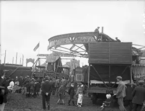 Roundabouts: MITCHAM FAIR 1930S