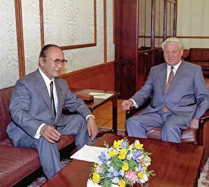 Affaires: Mitio Vatanabe visit to Russia, 1992