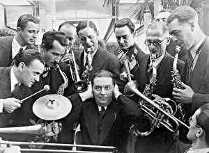 Nikisch: Mitja Nikisch with his Jazz band, 1930