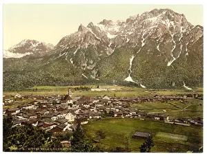 Mittenwald: Mittenwald and Carwendel (i.e. Karwendel), Upper Bavaria, Ge