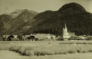 Mitterndorf: Mitterndorf with Lawinenstein (Styria). 1928