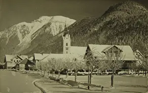 Parkways: Mitterndorf (Styria) with Lawinenstein. 1914