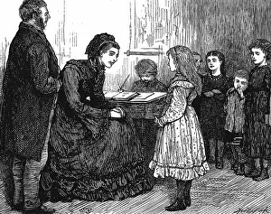1780: Mixed Sunday School class in a poor district of