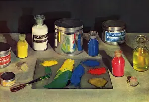 Inks: Mixing printing inks