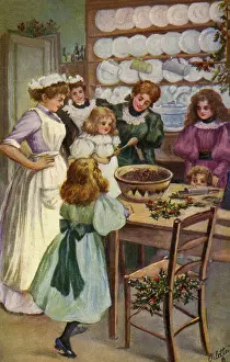 Stirs: Mixing the Xmas pudding