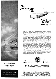 Pilotless: M.L. Aviation Pilotless Target Aircraft