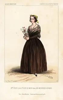 Dollet: Mlle. Angelina Grave as Fleur de Marie in