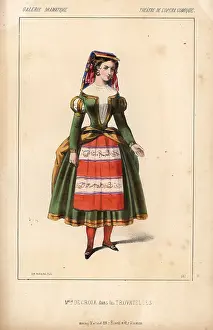 Debuted: Mlle Decroix in Les Trovatelles at the Opera Comique