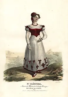 Guilbert: Mlle. Eleonore as Floretta in Le Belvedere