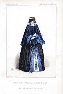 Bernat: Mlle. Judith as Isabelle in La Grisette de Qualite, 1844