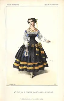 Enfers: Mlle Marie Cico as Simonne in Les Contes de