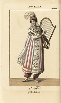 Almanach: Mlle Palar as Nair in the opera La Clochette