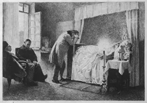 Distraught: MME BOVARY/DEATHBED