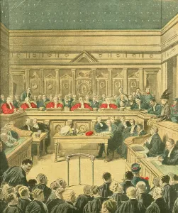 Acquitted: MME CAILLAUX/MURDER/1914