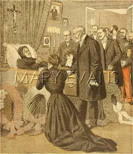Loubet: MME LOUBET LIES IN STATE