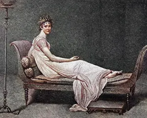 Recamier: MME RECAMIER, RECLINING