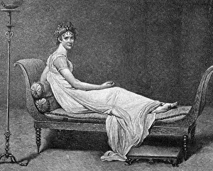 Recamier: MME RECAMIER, RECLINING