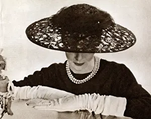 Swathed: Mme Vernier Hat Design 1955